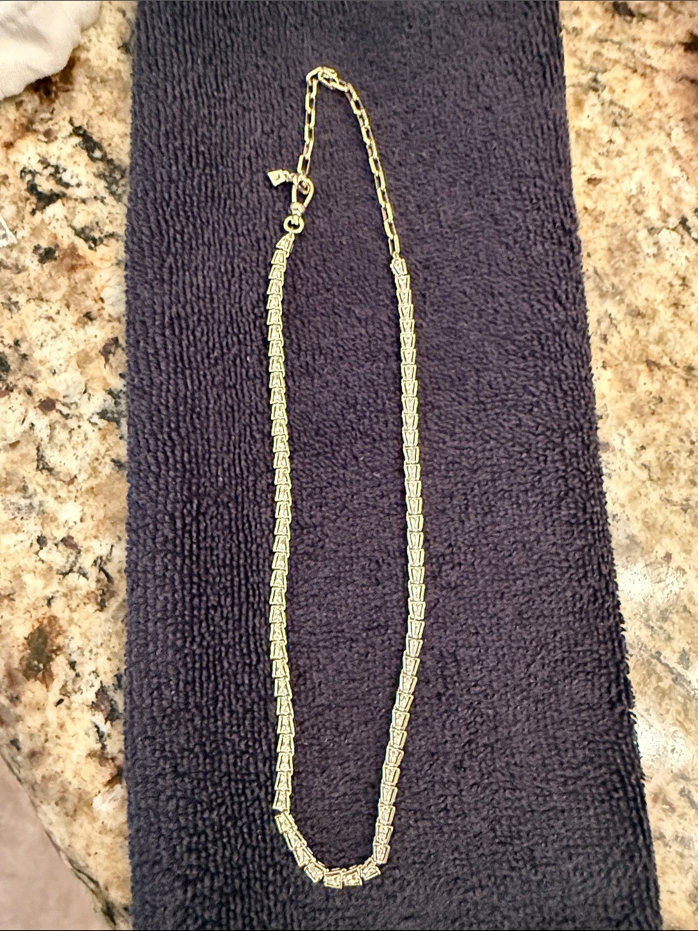 Kendra Scott Bella tennis necklace in gold